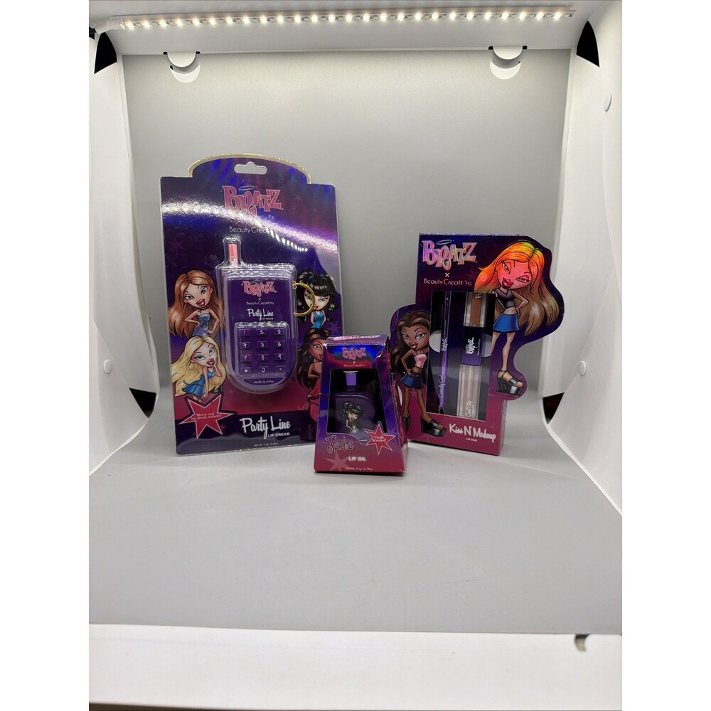 Bratz bundle x Beauty Creations Jade Van. Lip Oil 0.18 oz lip cream and lip do